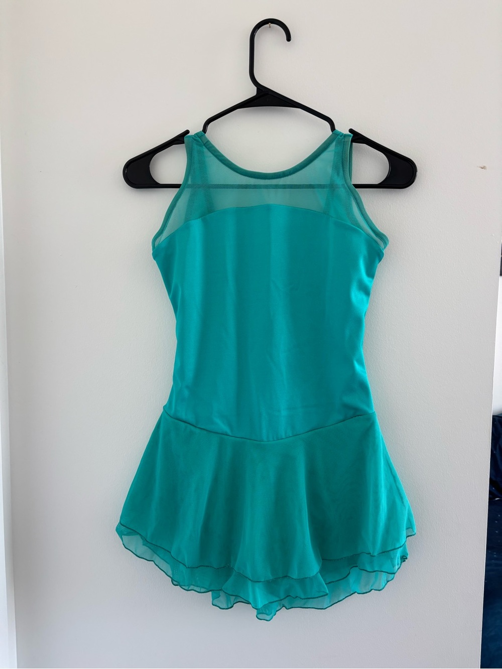 Teal Figure Skating Dress